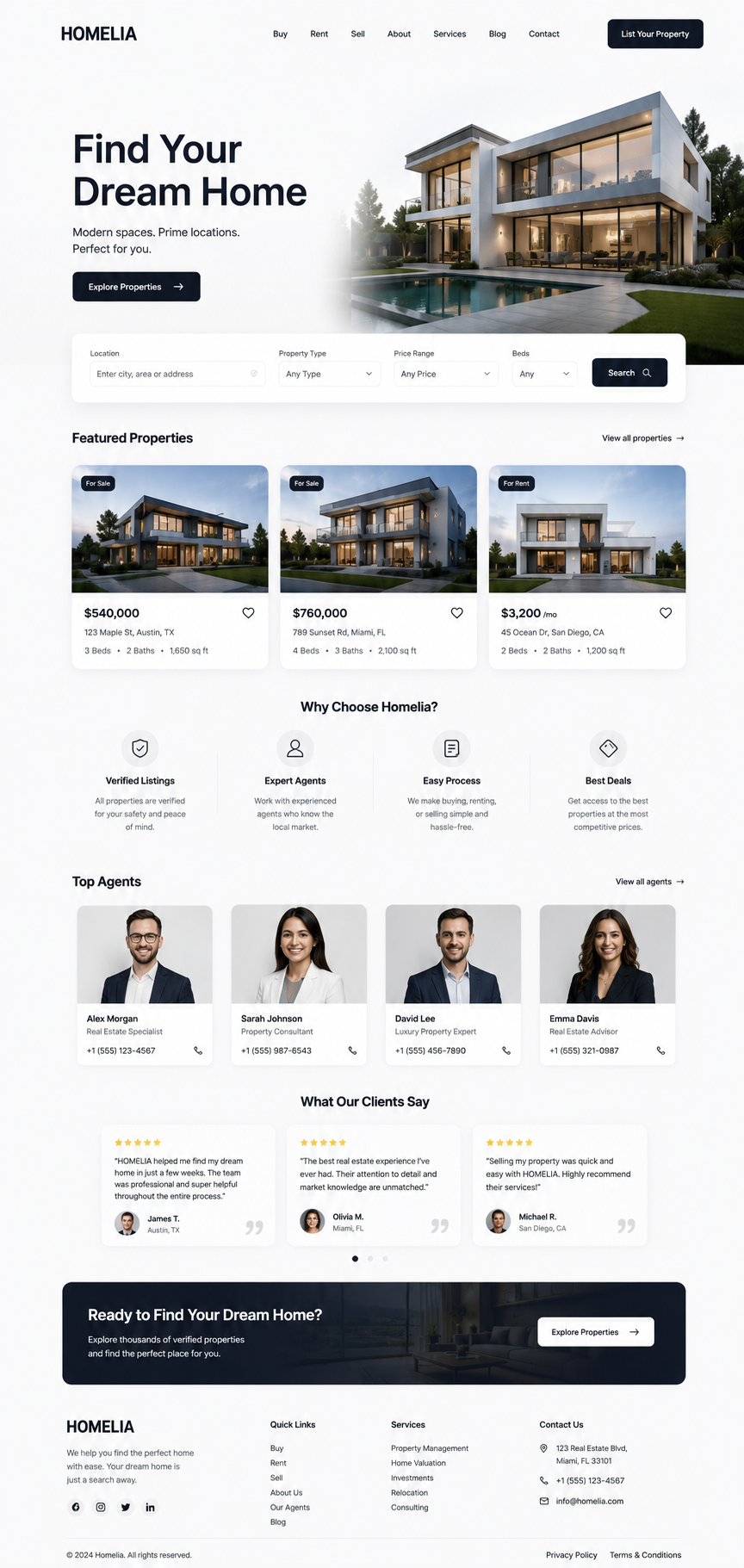 Homelia Real Estate